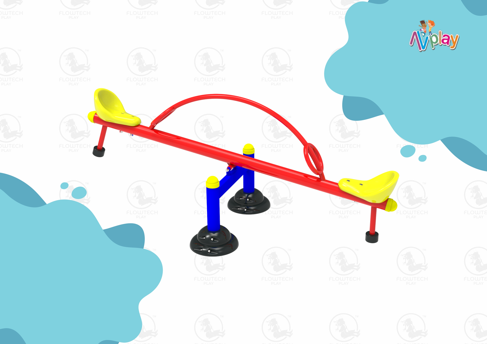 Single 2 Seated See Saw (Pro Code: MSS001)