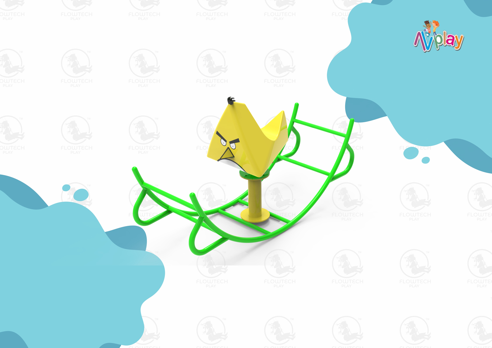 Yellow Angry Bird Rockers Manufacturer, Supplier, Dealer & Service Provider in Uttar Pradesh, India