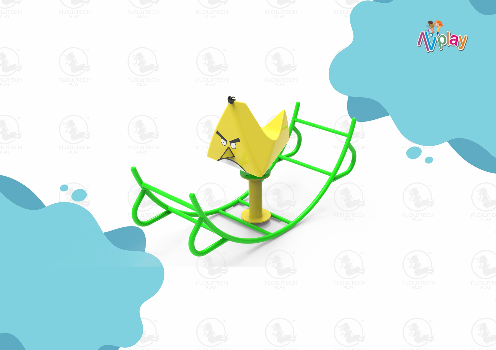 Red Angry Bird Rockers Manufacturer, Supplier, Dealer & Service Provider in Uttar Pradesh, India